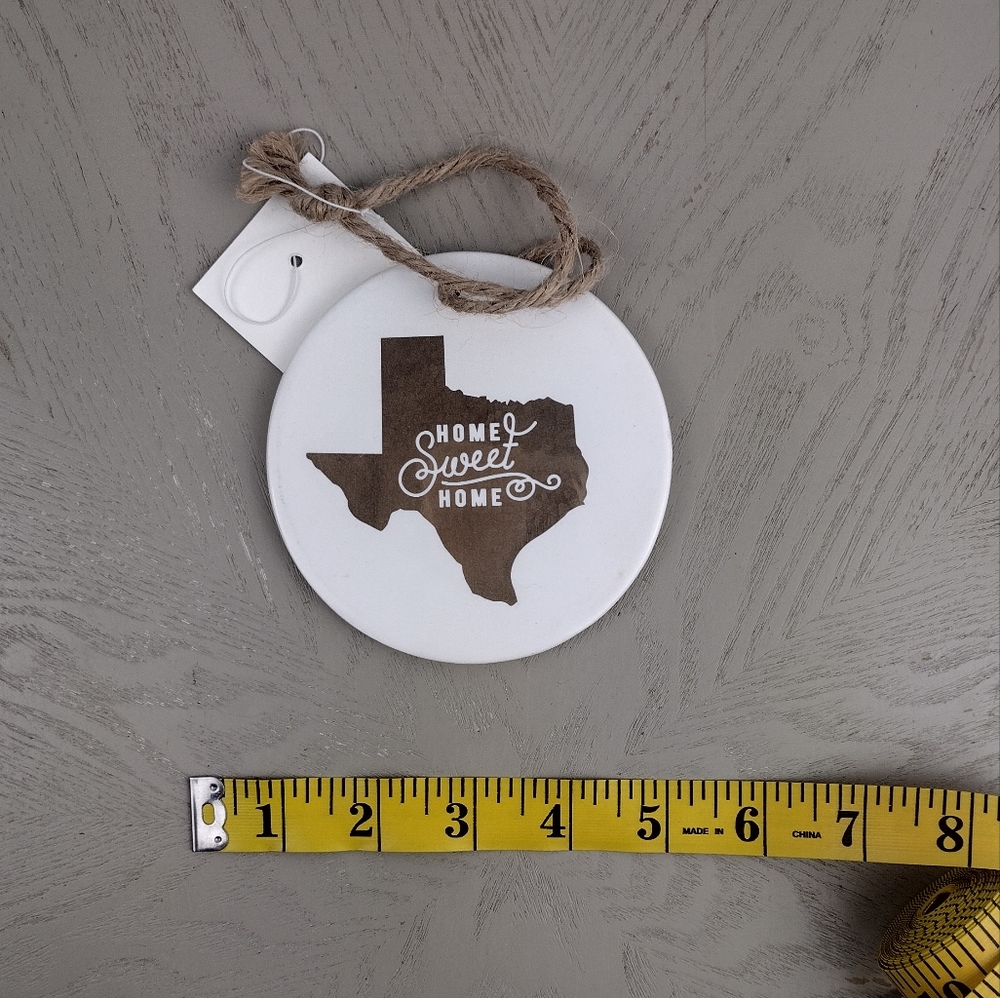 "Home Sweet Home"  Texas Ornament - Picture 5 of 6